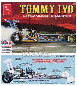 AMT TV Tommy Ivo Streamliner Dragster Model Kit 1/25
