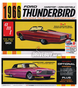 AMT 1966 Ford Thunderbird Custom 3-in-1 Model Kit 1/25