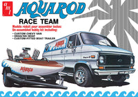 
              AMT Aqua Rod Race Team 1975 Chevy Van + Race Boat + Trailer 1/25
            