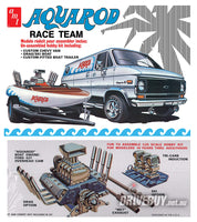 
              AMT Aqua Rod Race Team 1975 Chevy Van + Race Boat + Trailer 1/25
            