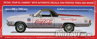 
              AMT Coca Cola 1968 Chevy El Camino + Soap Box Derby Racer Model Kit 1/25
            