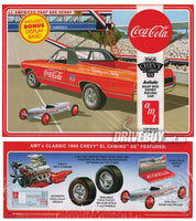 
              AMT Coca Cola 1968 Chevy El Camino + Soap Box Derby Racer Model Kit 1/25
            