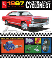 
              AMT 1967 Mercury Comet Cyclone GT Model Kit 1/25
            