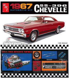 AMT 1967 Chevy Chevelle SS 396 Model Kit 1/25