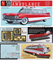
              AMT 1959 Cadillac Ambulance w/ Gurney Model Kit 1/25
            