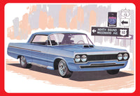 
              AMT 1964 Chevy Impala Super Street Rod Model Kit 1/25
            