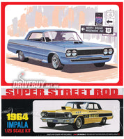 
              AMT 1964 Chevy Impala Super Street Rod Model Kit 1/25
            