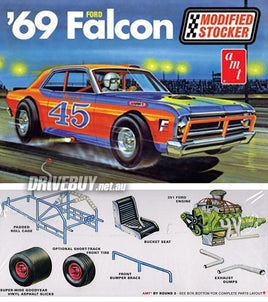 AMT 1969 Ford Falcon Modified Stocker Model Kit 1/25
