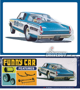 AMT 1966 Plymouth Barracuda Funny Car Model Kit 1/25
