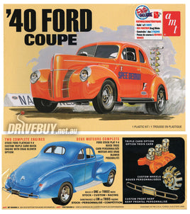 AMT 1940 Ford Coupe Gasser Model Kit 1/25