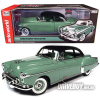 
              AUTO WORLD 1950 OLDSMOBILE ROCKET 88 HOLIDAY COUPE 1/18
            