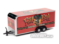
              AUTOWORLD RAT FINK RACING TEAM TRAILER 1/64
            