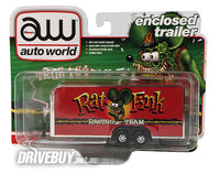 
              AUTOWORLD RAT FINK RACING TEAM TRAILER 1/64
            