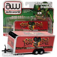 
              AUTOWORLD RAT FINK RACING TEAM TRAILER 1/64
            