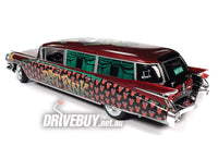 
              AUTOWORLD 1959 CADILLAC ELDORADO HEARSE RAT FINK 1/18
            