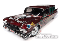
              AUTOWORLD 1959 CADILLAC ELDORADO HEARSE RAT FINK 1/18
            