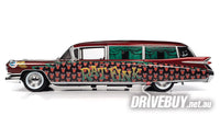 
              AUTOWORLD 1959 CADILLAC ELDORADO HEARSE RAT FINK 1/18
            
