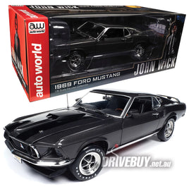 Auto World John Wick 1969 Ford Mustang Fastback 1/18