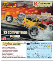
              1923 Ford Model T Competition Pickup Keelers Kustoms 1/25 - Atlantis Model Kit
            