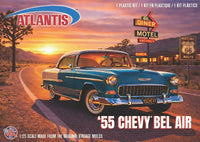 
              1955 Chevy Bel Air Sport Coupe Route 66 1/25 – Atlantis Model Kit
            