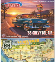 
              1955 Chevy Bel Air Sport Coupe Route 66 1/25 – Atlantis Model Kit
            