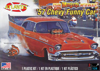 
              1957 Chevy Funny Car Tom Mongoose McEwen 1/24 - Atlantis Model Kit
            
