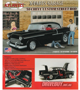 1955 Chevy Bel Air Custom Street Rod X-Parts Garage 1/25 - Atlantis Model Kit