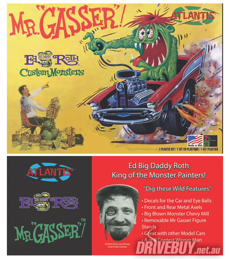 【超希少・新品同様】Ed Big Daddy Roth Ed Big Daddy Roth Mr. Gasser 1957 Chevrolet Caricature 1/25