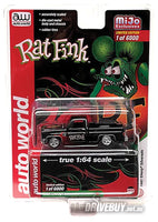 
              MIJO EXCLUSIVE AUTOWORLD RAT FINK 1981 CHEVY SILVERADO PICKUP 1/64
            