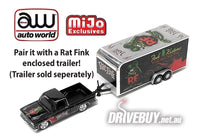 
              MIJO EXCLUSIVE AUTOWORLD RAT FINK 1981 CHEVY SILVERADO PICKUP 1/64
            