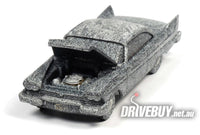 
              1958 Plymouth Fury Christine Burnt Version 1/64 - AutoWorld Diecast - Grey
            