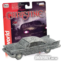 
              1958 Plymouth Fury Christine Burnt Version 1/64 - AutoWorld Diecast - Grey
            