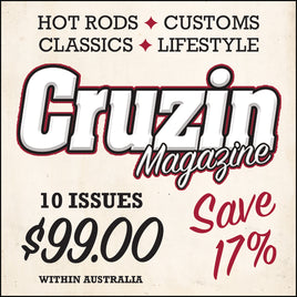 Cruzin Magazine Subscribe or Renew (Australia) 1 Year / 10 Issues
