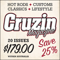 
              Cruzin Magazine Subscribe or Renew (Australia) 2 Years / 20 Issues
            