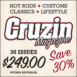 Cruzin Magazine Subscribe or Renew (Australia) 3 Years / 30 Issues
