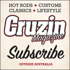 Cruzin Magazine Subscribe or Renew (Outside Australia)