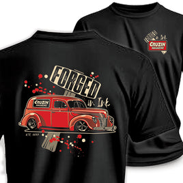 Cruzin Magazine Mens Tee - Forged in Ink!