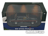 
              Ford XW GTHO Falcon 1/32.. DDA Diecast.. Black w/ Orange Stripe
            