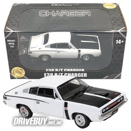 Chrysler Valiant E38 R/T Charger 1/32 - DDA Diecast - White