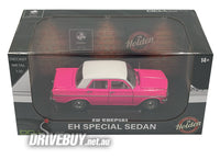 
              Holden EH Sedan 1/32.. DDA Diecast.. Pink w/ White Roof
            