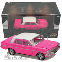 
              Holden EH Sedan 1/32.. DDA Diecast.. Pink w/ White Roof
            