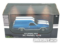 
              Ford XC Falcon Panel Van 1/32 - DDA Diecast - Blue White
            