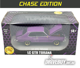 CHASE Holden LC Torana GTR 1/24 – DDA Diecast – Purple
