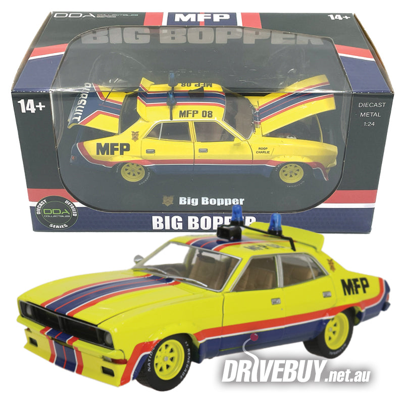 Ford XB Falcon Big Bopper Mad Max MFP Pursuit 1/24 - DDA Diecast