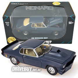 1972 Holden HQ Monaro MFP Mad Max Nightrider - DDA Diecast - Blue Grey