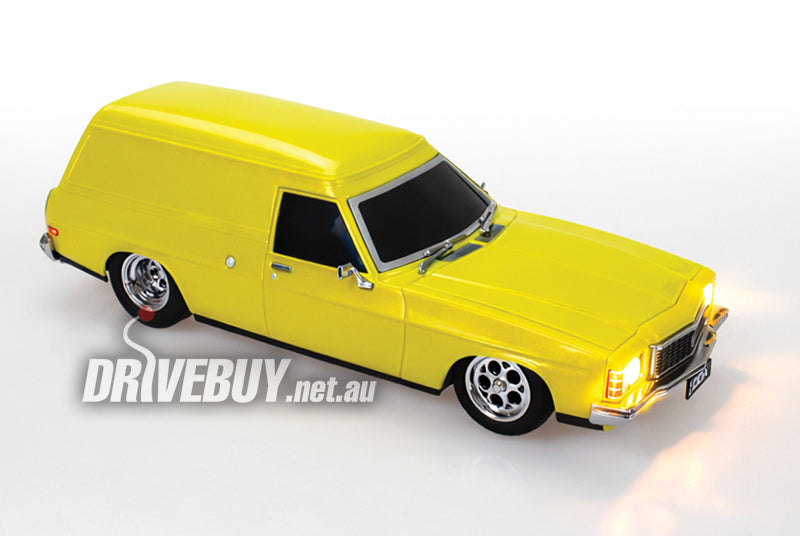 Holden HJ Custom Panel Van 1/24 - DDA Spectra Rides Light Up - Yellow ...