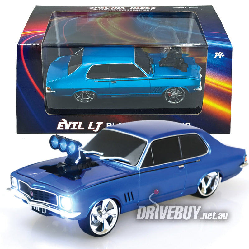 Holden LJ Torana EVIL-LJ 1/24 - DDA Spectra Rides Light Up - Blue| DriveBuy