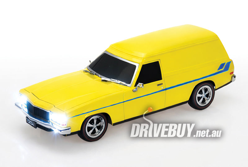 Holden HX Sandman Panel Van 1/24 - DDA Spectra Rides Light Up - Yellow ...