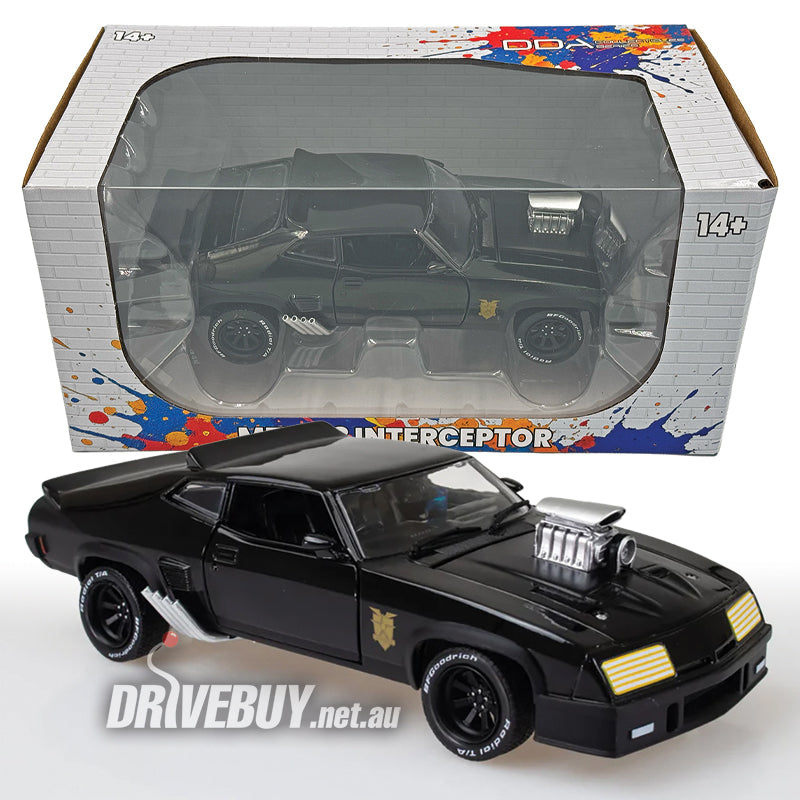 1/24 DDA Ford XB Falcon マッドマックス インターセプター 1973 Ford XB Falcon Mad Max MFP Interceptor 1/24 – DDA Diecast