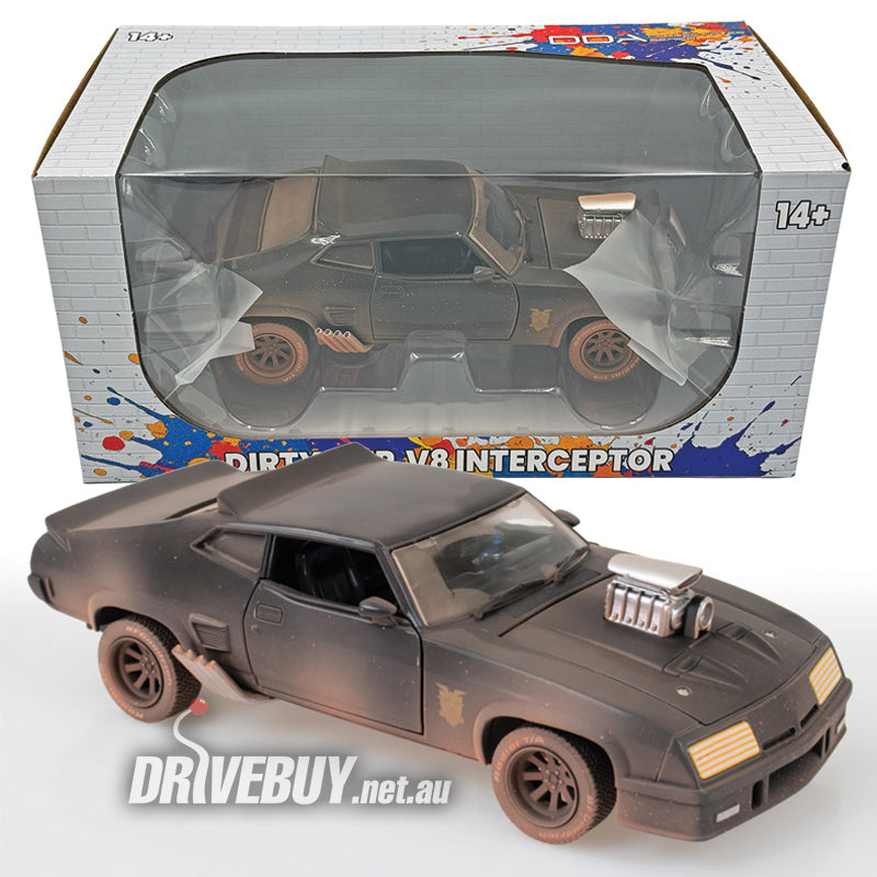 1973 Ford XB Falcon Mad Max MFP Interceptor (Muddy) 1/24 – DDA